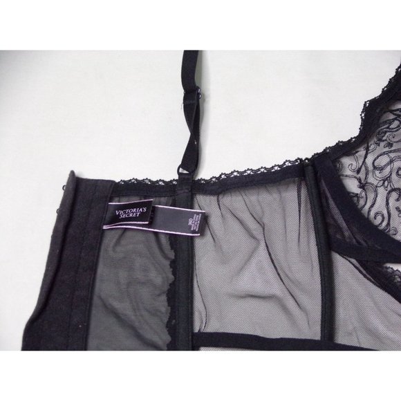 Victoria's Secret Bustier Garter 36D & Mapale Nightie M/L - Picture 10 of 10